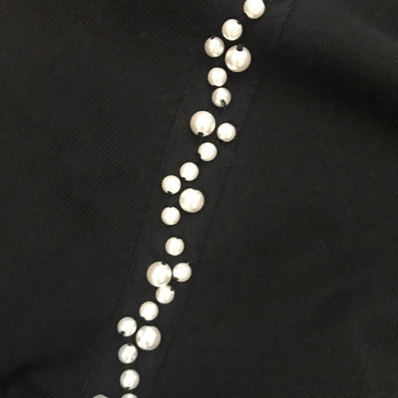 INC Black Pearl Long Sleeve NWT Top XXL - Picture 2 of 4